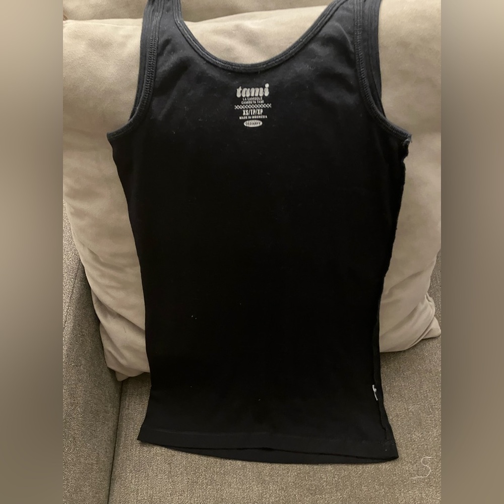 Black Tank Top by Tami